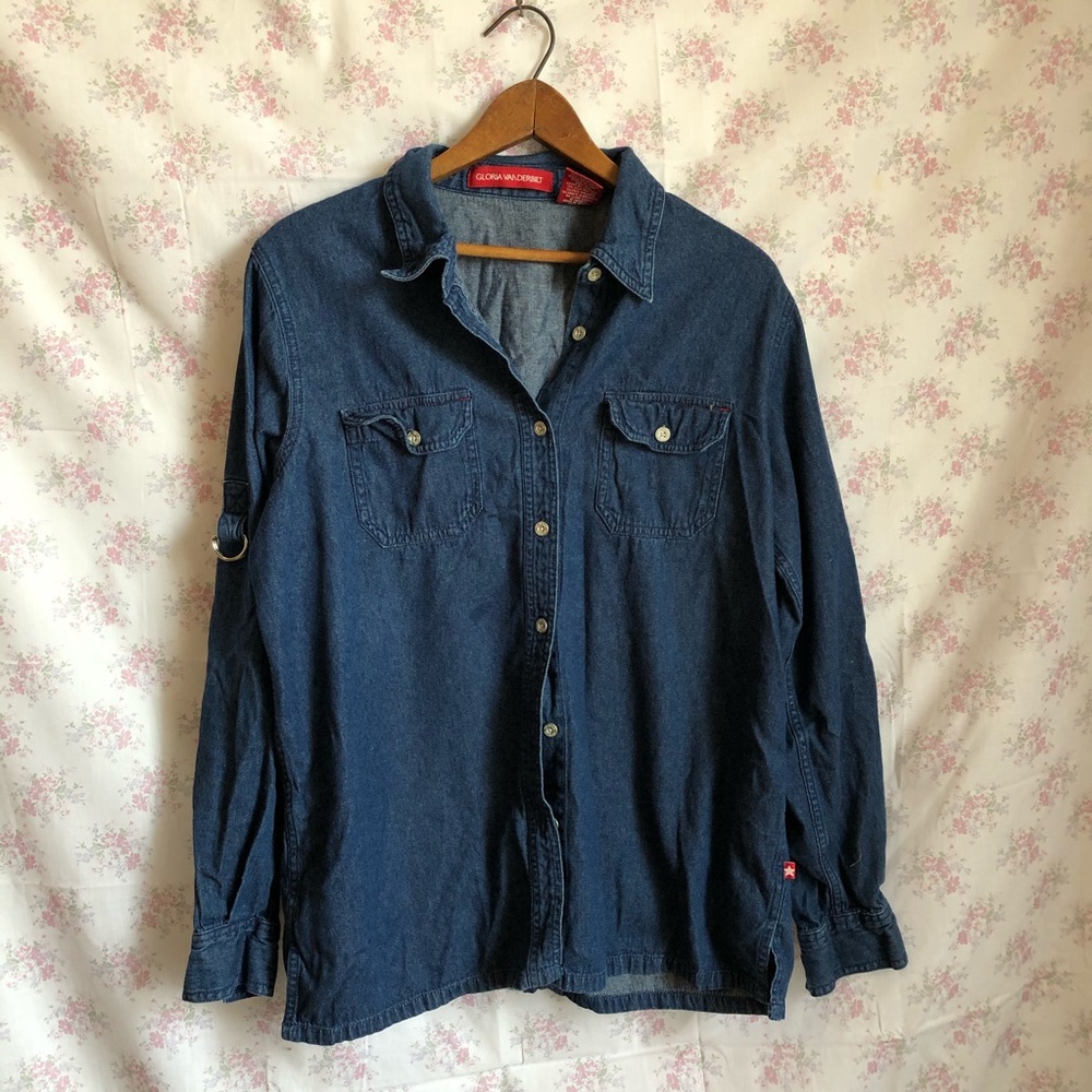 ChambraBBGlorita shirt - Denim blue